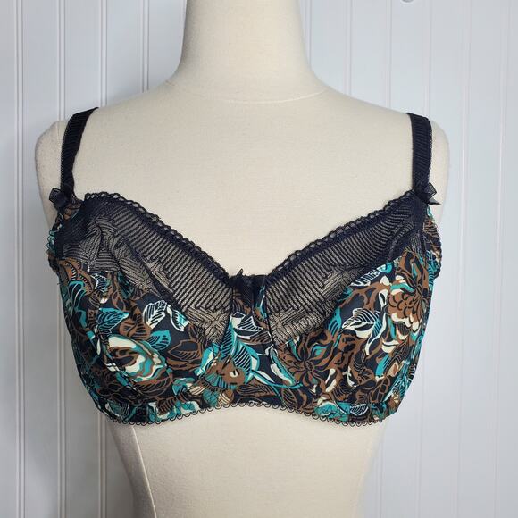 Fantasie Women's Evelyne Underwire Side Support Bra Size 32E Black Lace Comfort - Picture 3 of 8